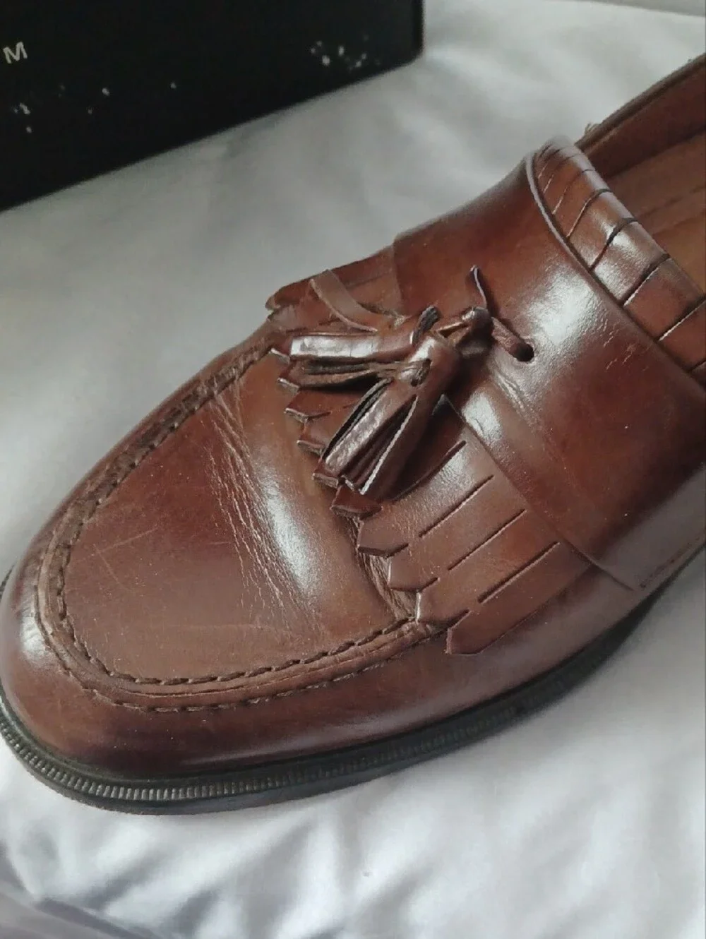 Bostonian brown leather